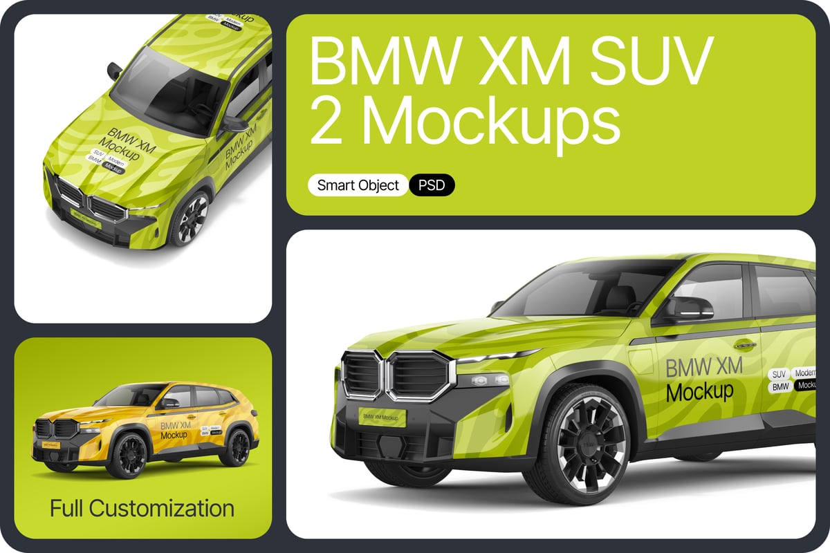 宝马 XM SUV 样机 (PSD)