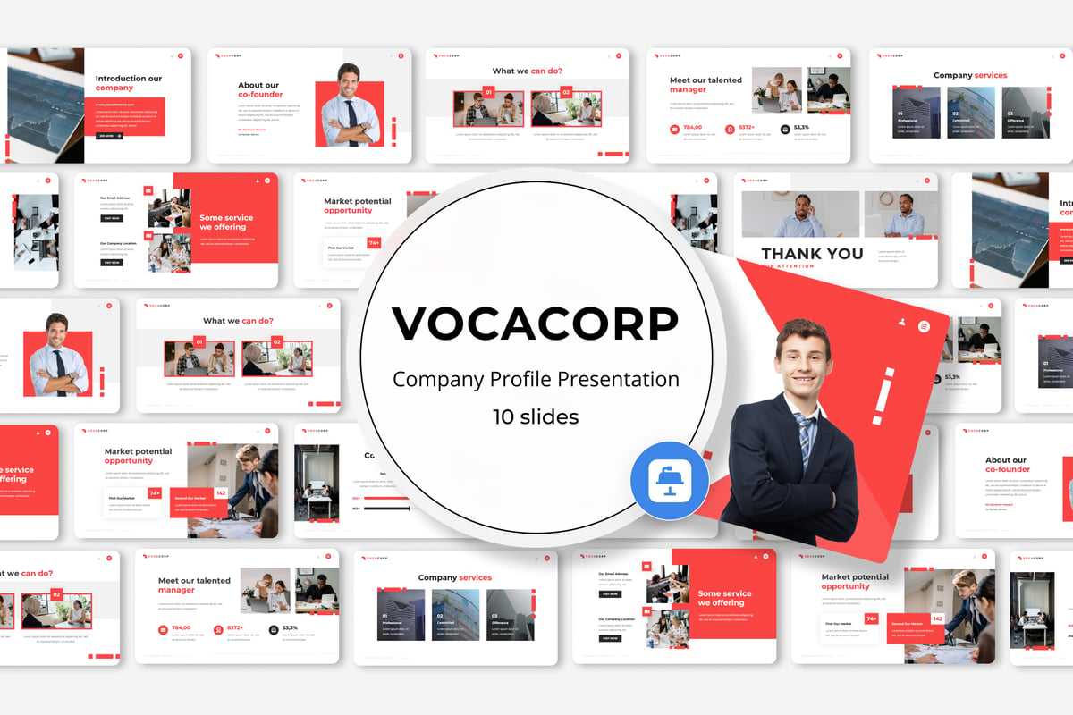 Vocacorp – 公司简介主题演讲