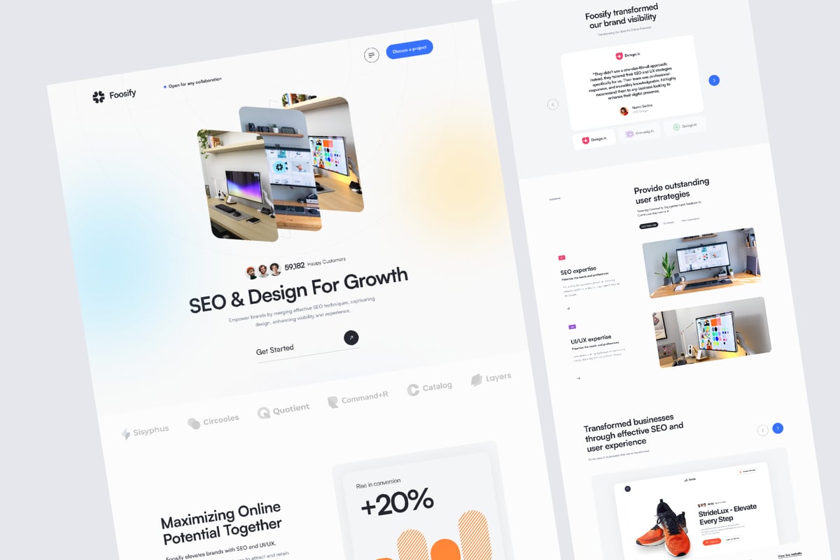 Foosify – SEO 和 UI_UX 设计机构