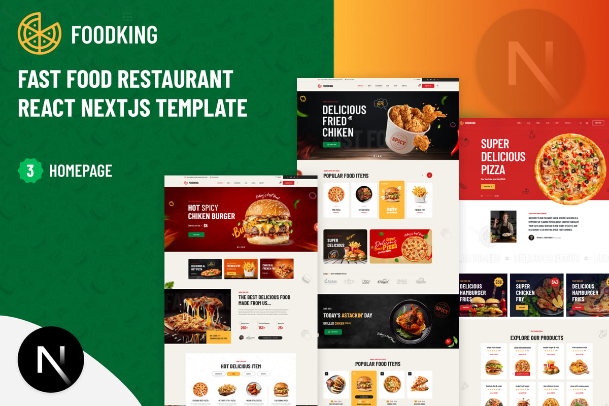 Foodking – 快餐店