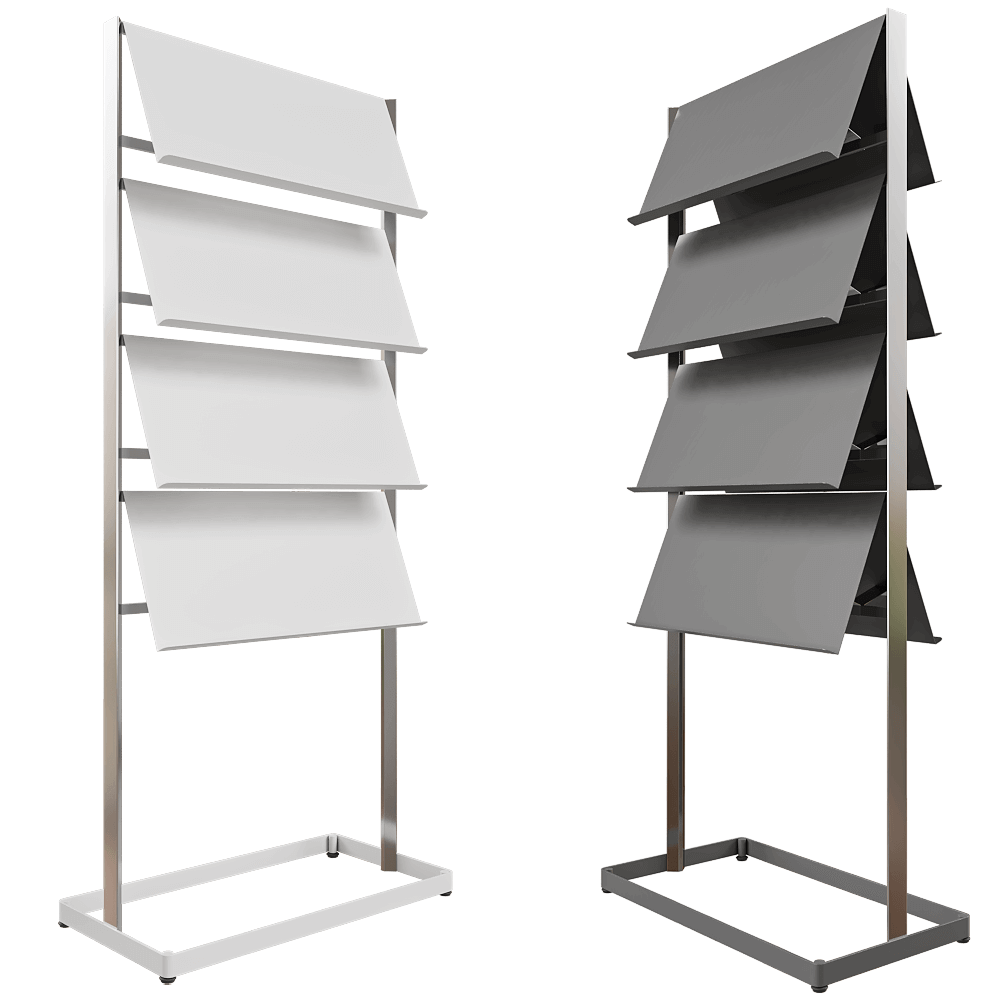 Systemtronic展示架 办公室家具3D模型（OBJ,FBX,MAX）