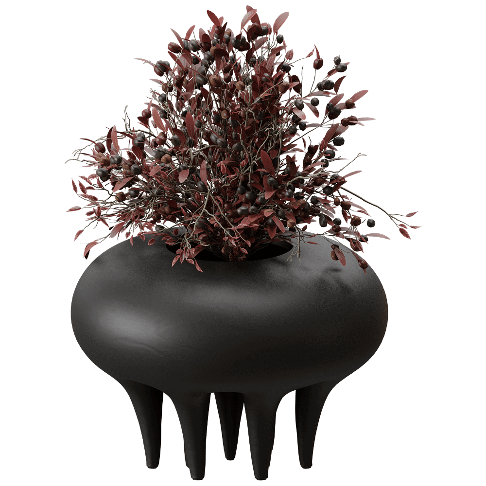 101 Copenhagen Medusa大号装饰花瓶3D模型（OBJ,FBX,MAX）
