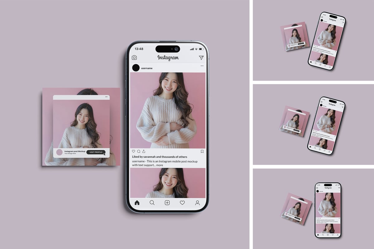 Instagram 帖子模型