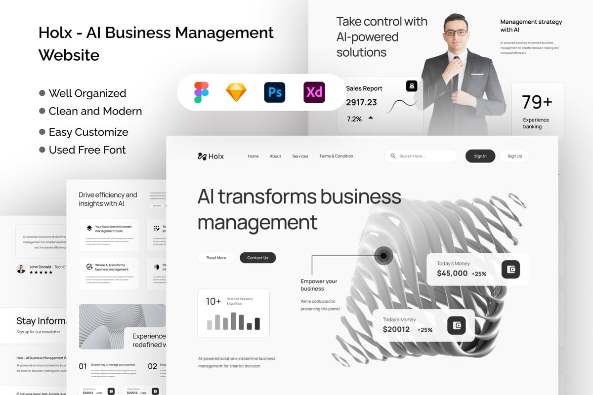 Holx – AI商业管理网站