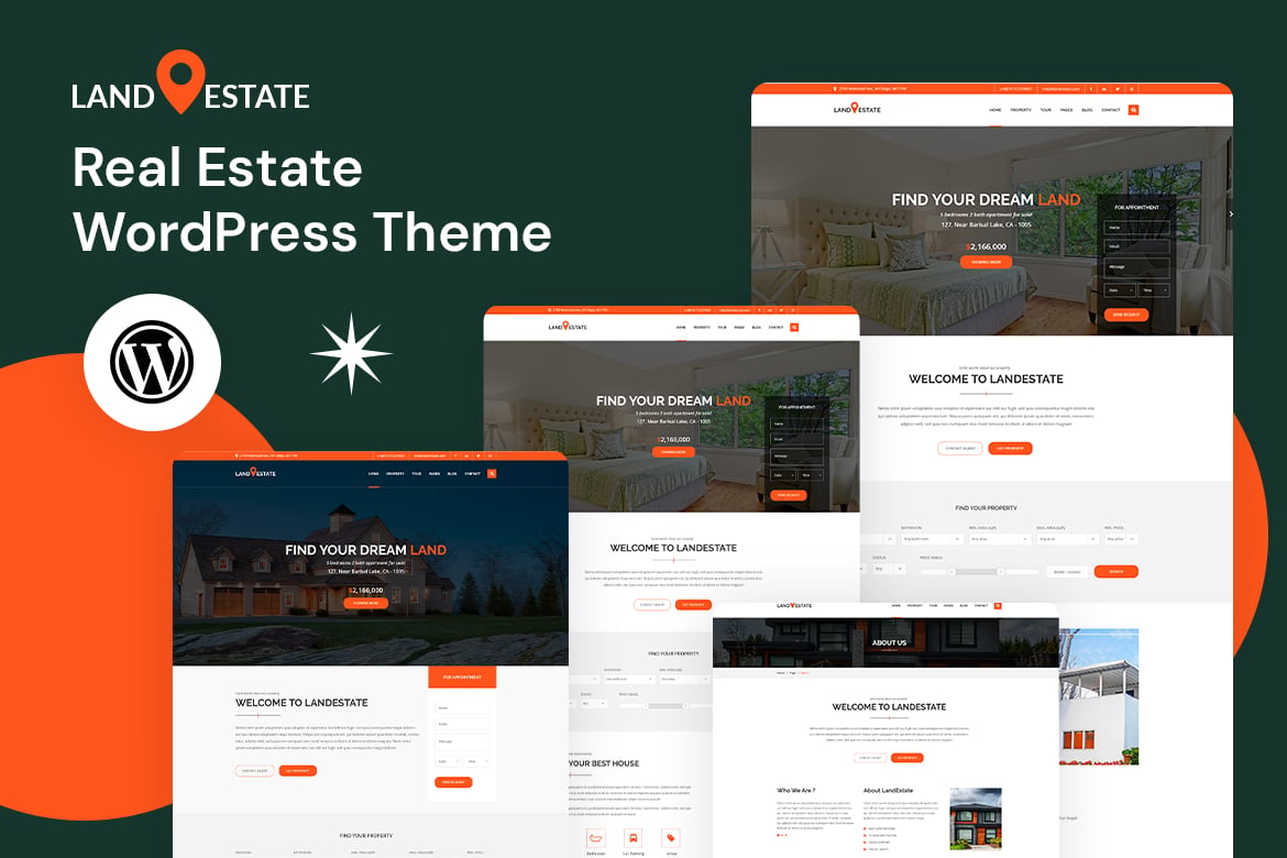 Land Estate – 房地产 WordPress 主题