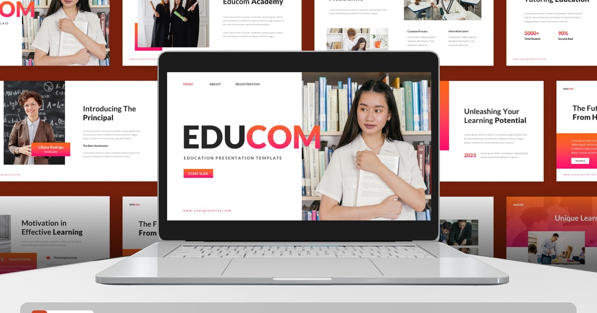 Educom – 教育类 PowerPoint 模板