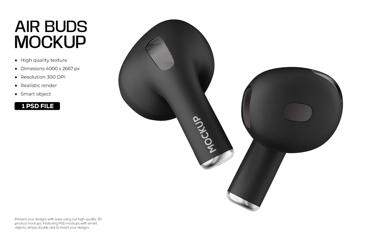 AirPods Pro 耳机样机套装 (PSD)