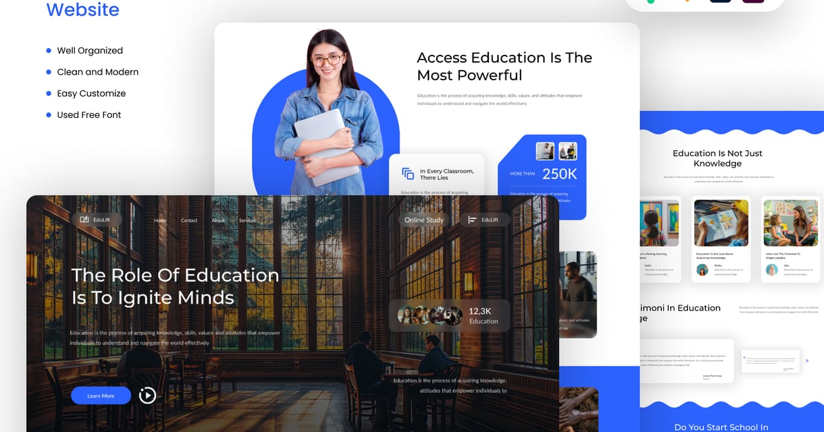 Edulift – 教育网站