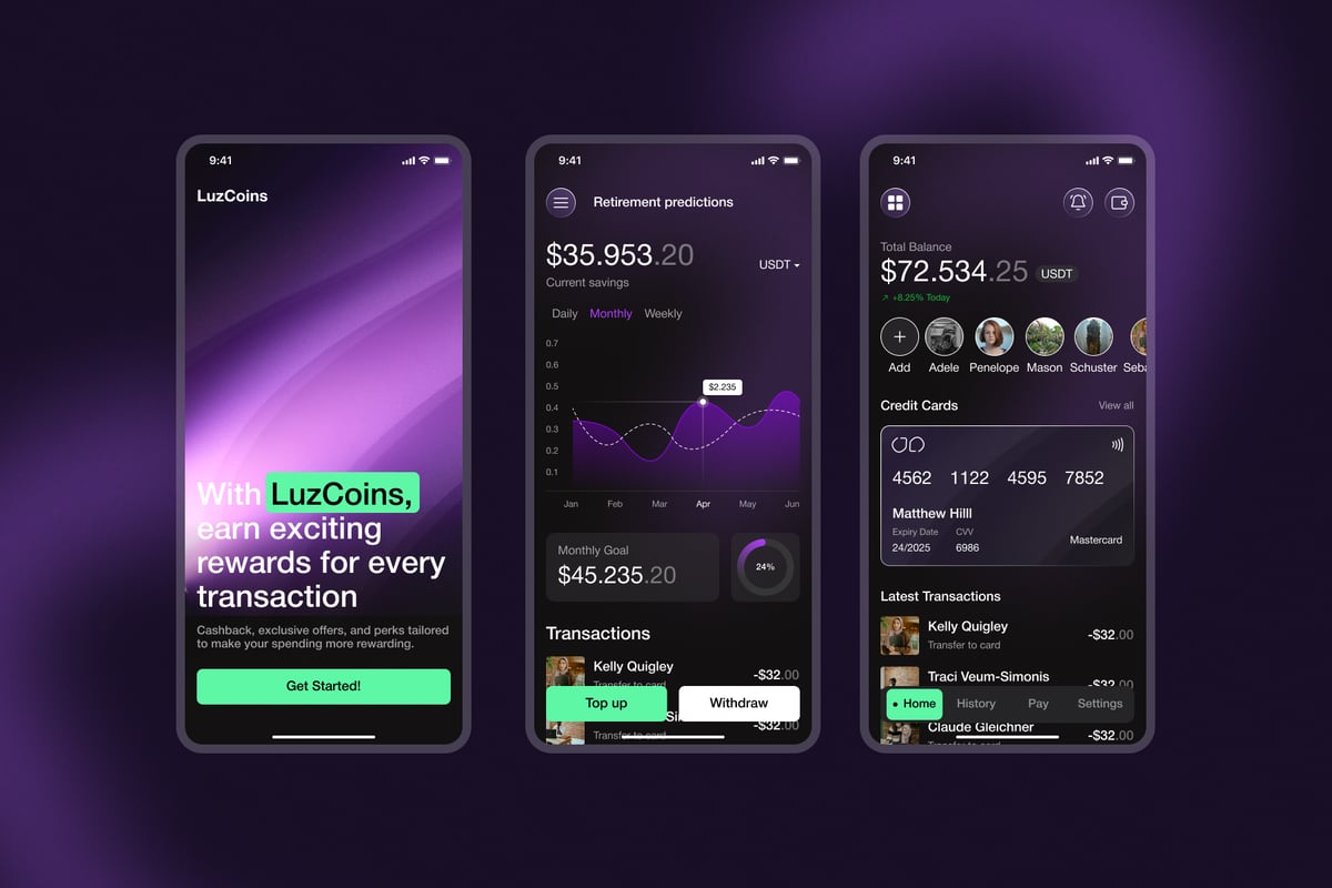 电子钱包APP UI KIT (FIG)