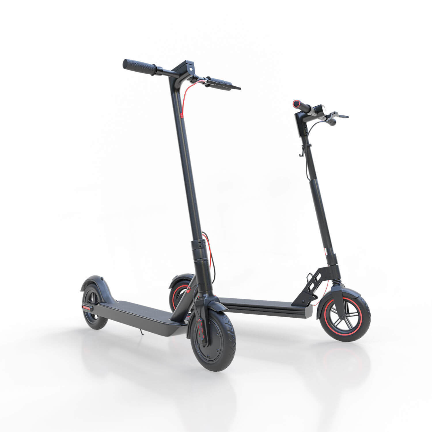 小米米家可折叠电动滑板车3D模型(OBJ,MAX)
