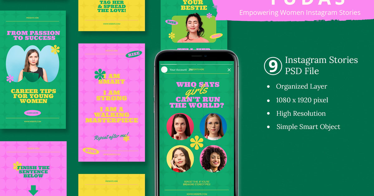Yudas – 赋权青年女性 Instagram 和 Canva