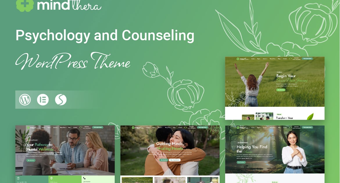 Mindthera – 心理咨询 WordPress 主题