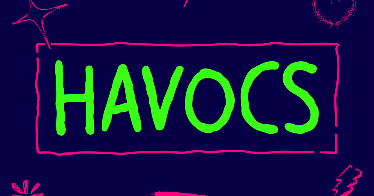 奇特而充满活力的字体——Havocs