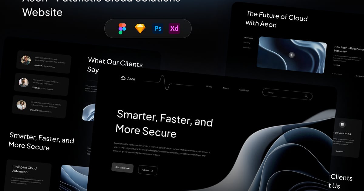 Aeon – 未来云解决方案网站