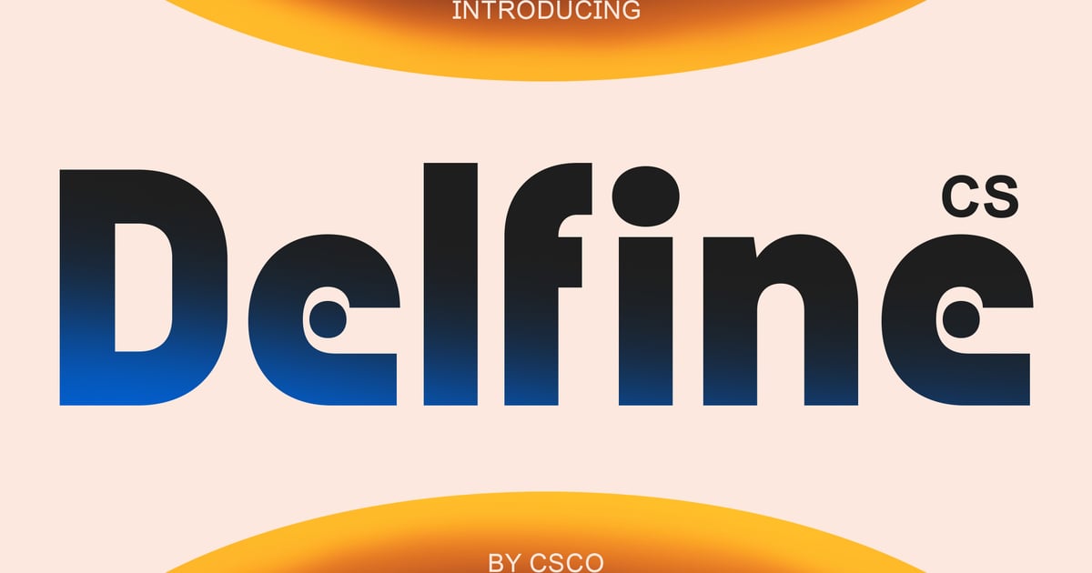 Delfine – 粗体字体