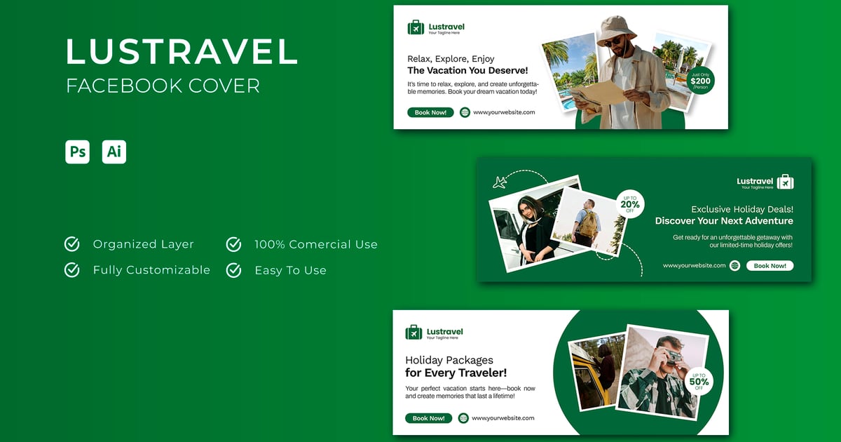 Lustravel – Facebook 封面