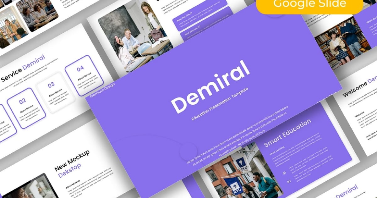 Demiral – 教育 Google 幻灯片模板