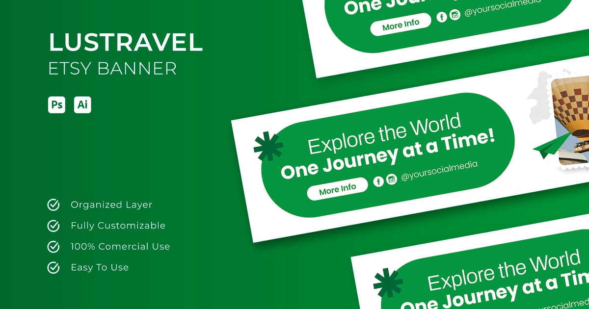 Lustravel – Etsy 横幅