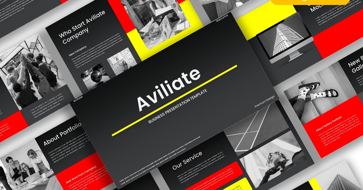 Avliate – 商业 Google 幻灯片模板