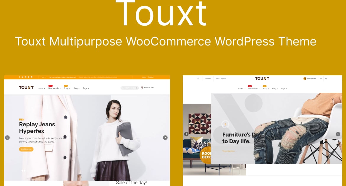 Touxt 多用途 WooCommerce WordPress 主题