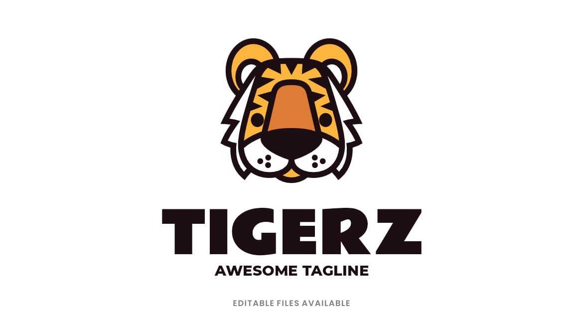 Tigerz 简单吉祥物标志