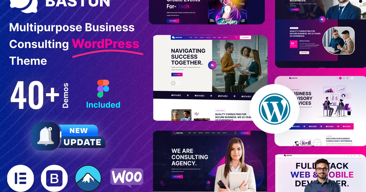 Bastun – 多用途商业 WordPress 主题