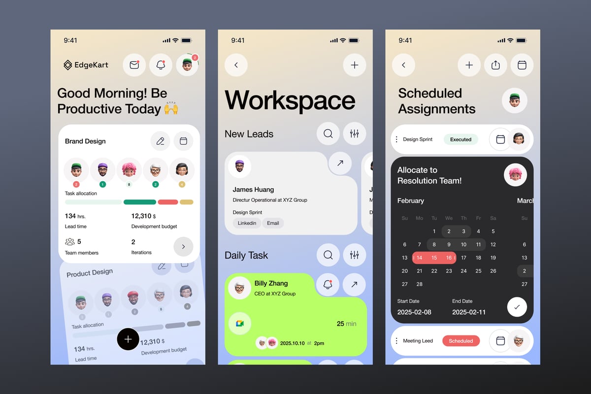任务管理应用APP UI KIT (FIG)