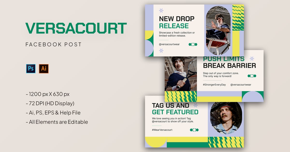 Versacourt – Facebook 帖子