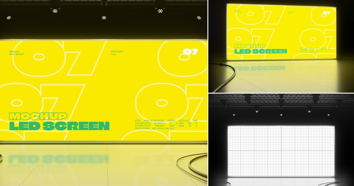 LED 屏幕模型
