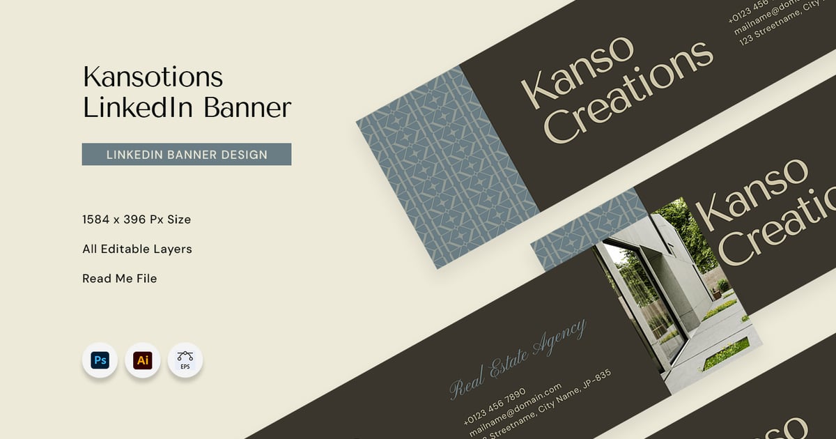Kansotions – LinkedIn 横幅
