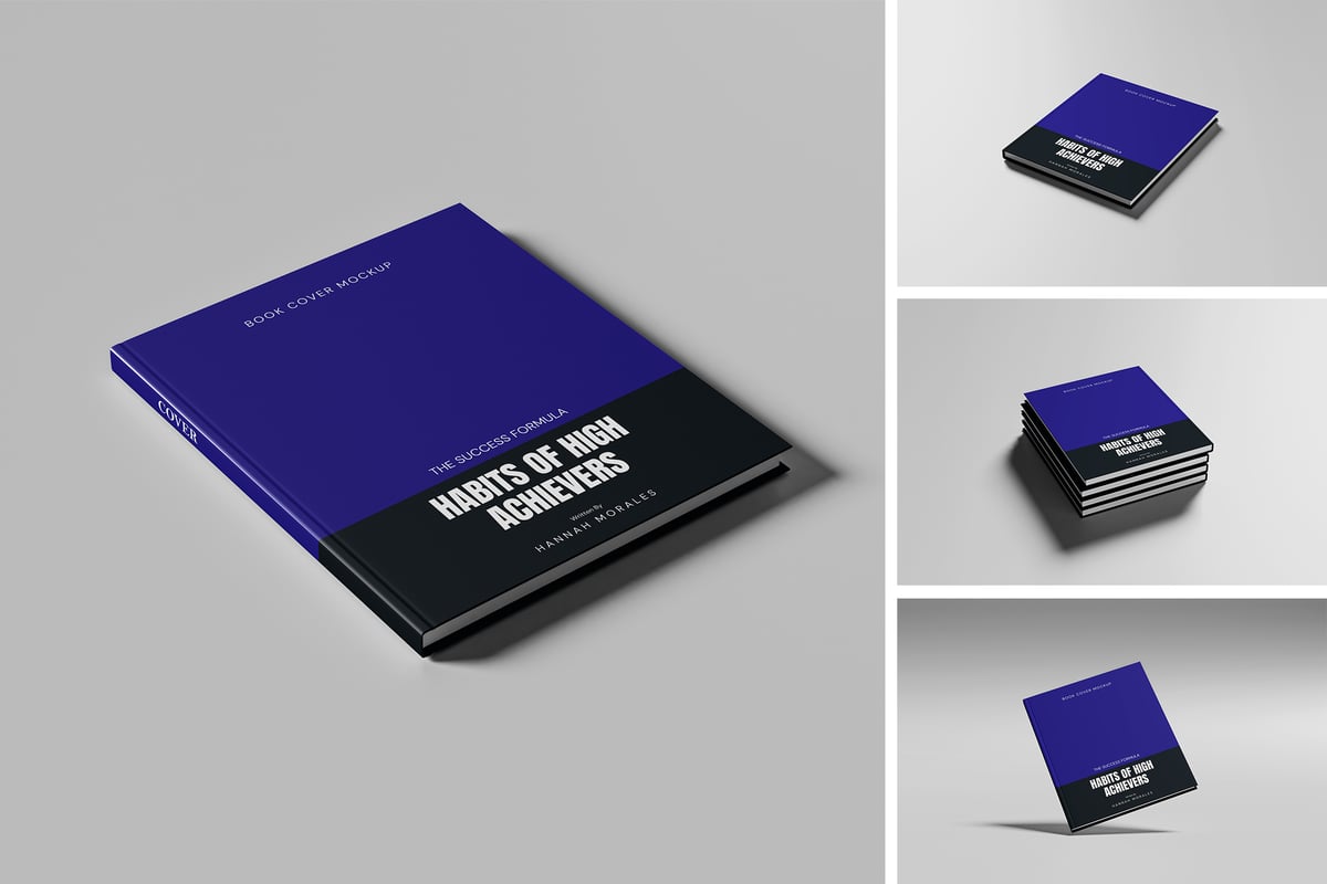 书模型样机 (PSD,PDF)