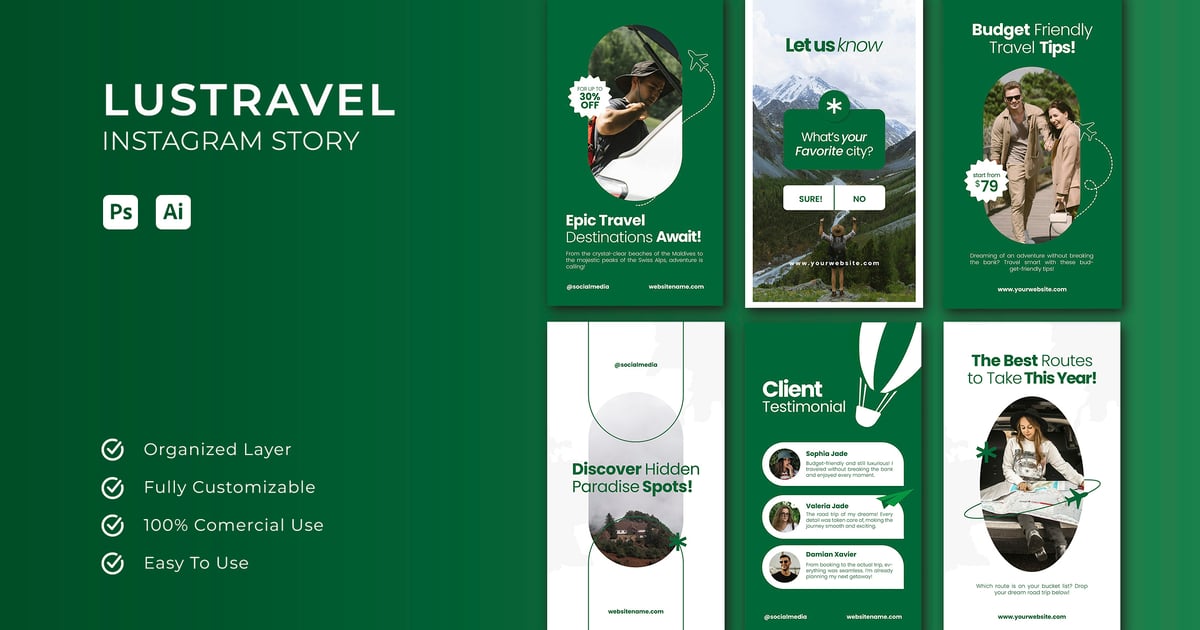Lustravel – Instagram 故事