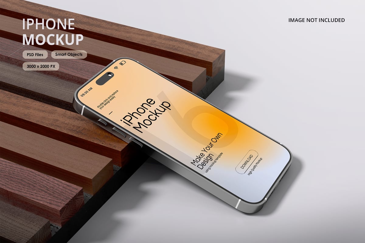 iPhone模型样机 (PSD)