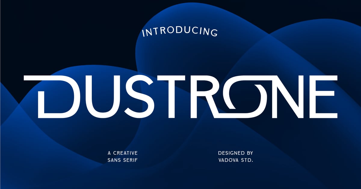 Dustrone Sans Serif 字体