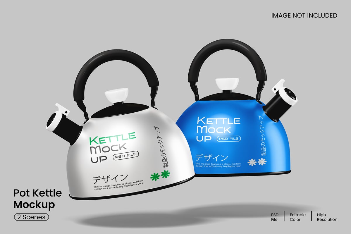 锅水壶模型样机 (PSD)