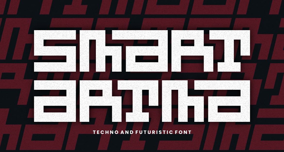 Smart Artma – 科技与运动字体