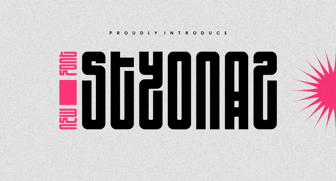 Styonaz – 未来主义与科技字体