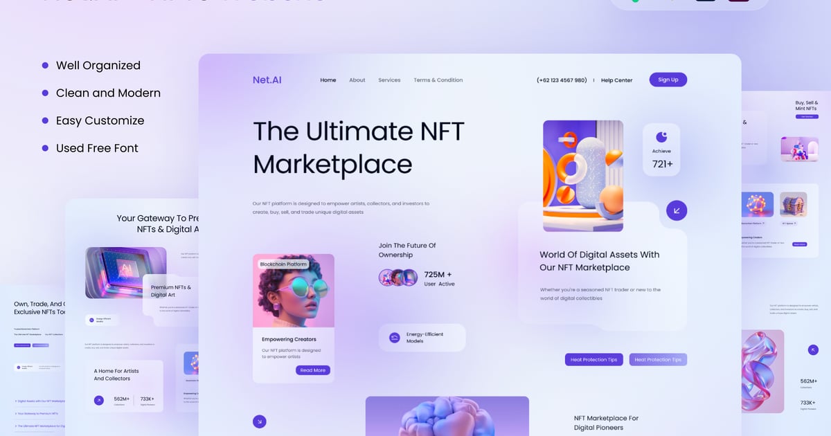 Net.AI – NFT 网站