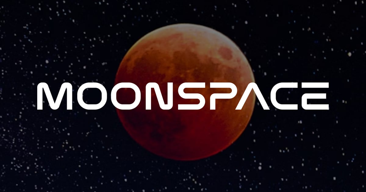 Moonspace – 科技与未来主义字体