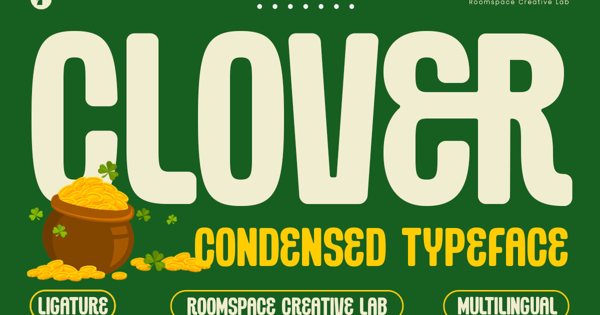 Clover Condensed – 优雅的现代字体