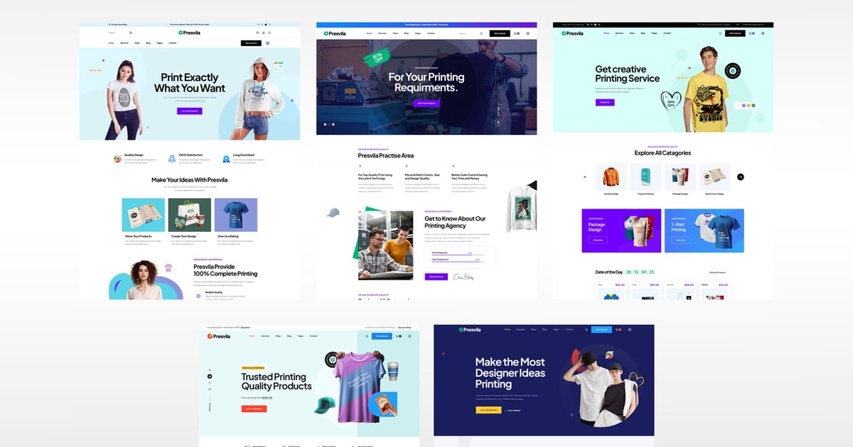 Presvila – 印刷公司 WordPress 主题