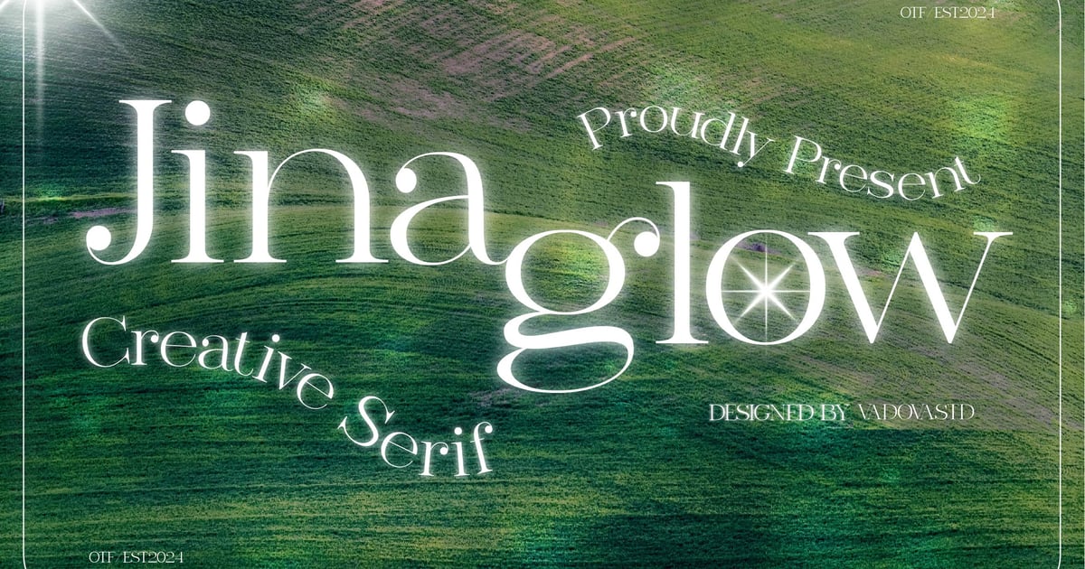 Jina Glow Serif 字体