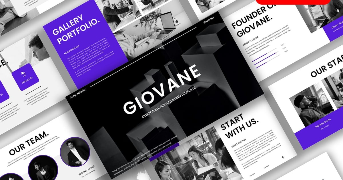 Geovane – 商业 PowerPoint 模板