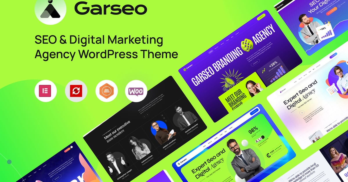 Garseo – SEO 和数字营销 WordPress 主题