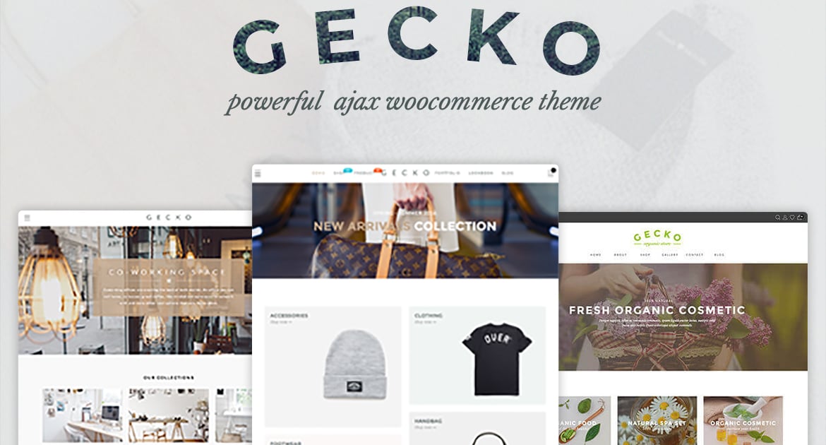 Gecko – 强大的 Ajax WooCommerce 主题