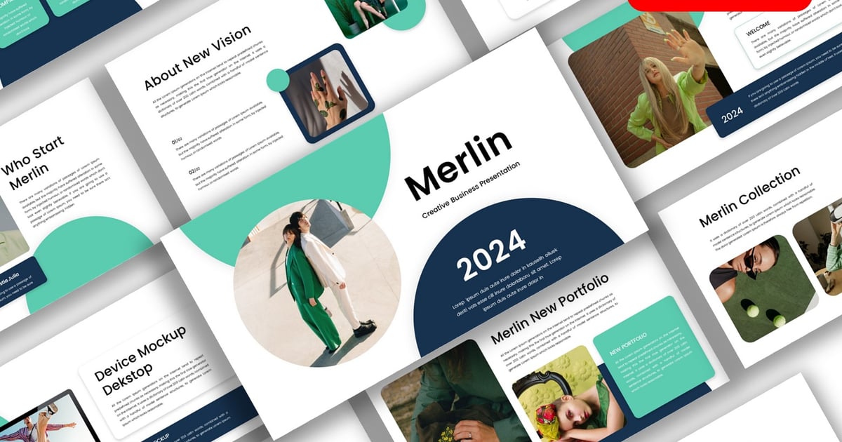 Merlin – 创意商业 PowerPoint
