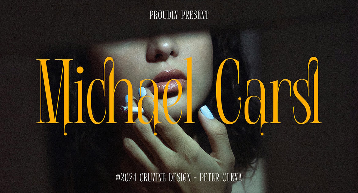 Michael Carsl 压缩衬线字体
