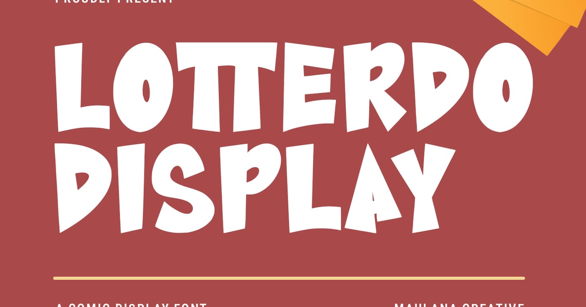 Lotterdo 漫画显示字体
