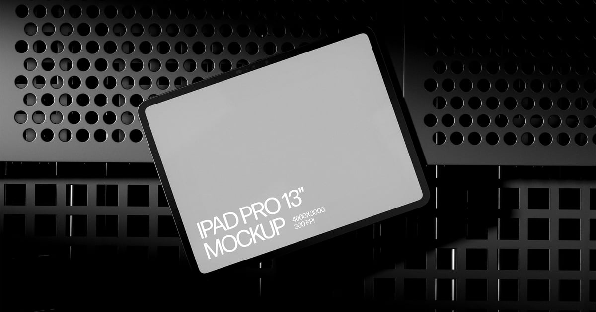 M4 iPad Pro 13英寸模型