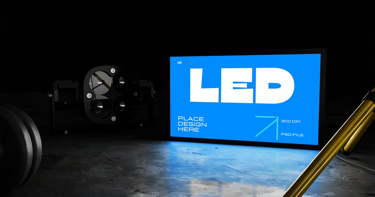 LED屏幕模型